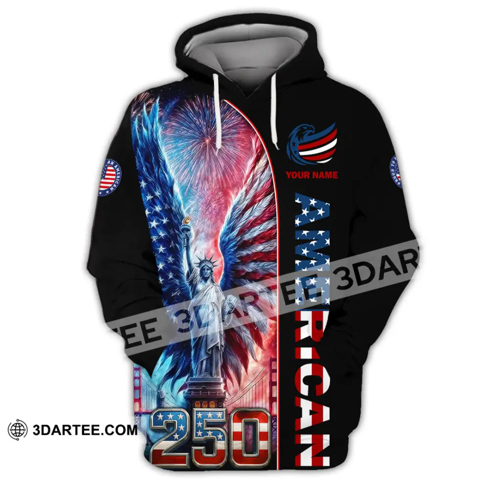 Unisex Shirt - Custom American 250 3D Shirt Hoodie / S T-shirt