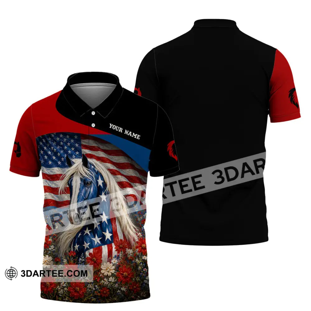 Unisex Shirt - Custom American Shirt - Polo Shirt / S - T-shirt