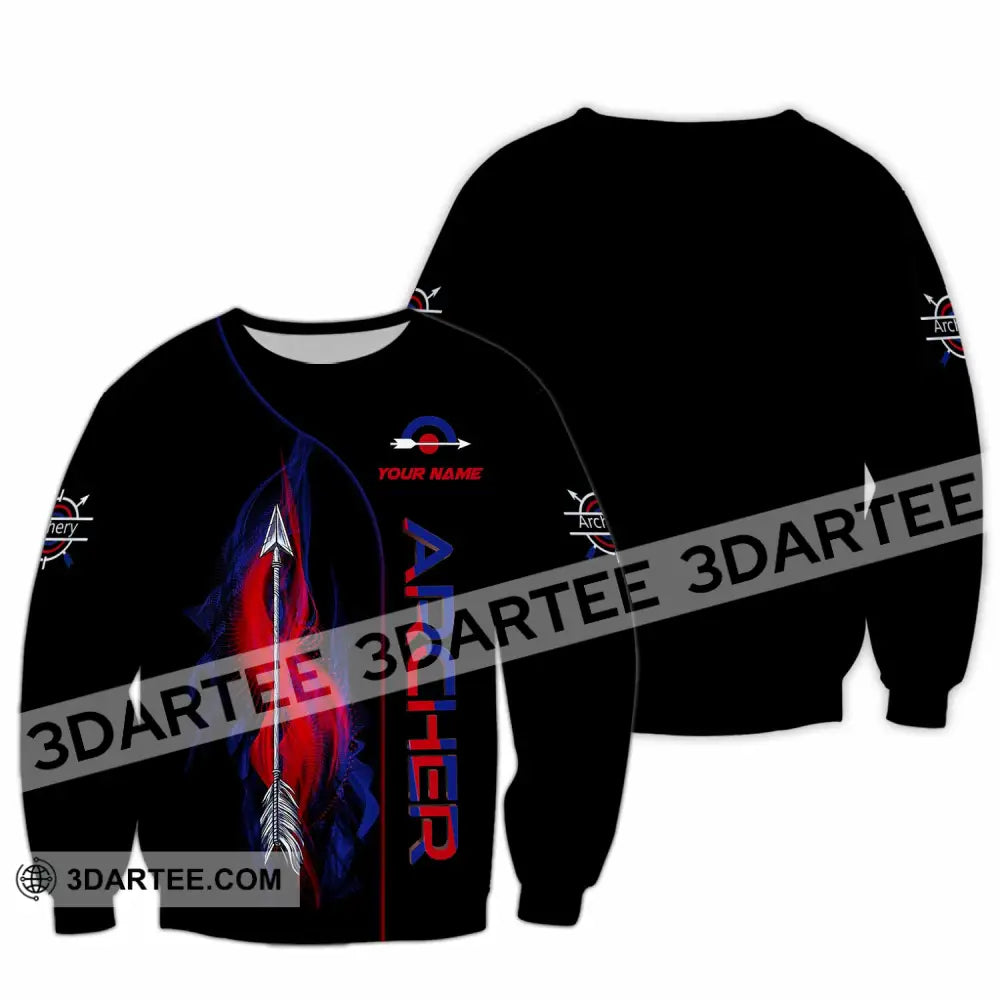 Unisex Shirt - Custom Archer 3D Shirt Long Sleeve / S T-shirt