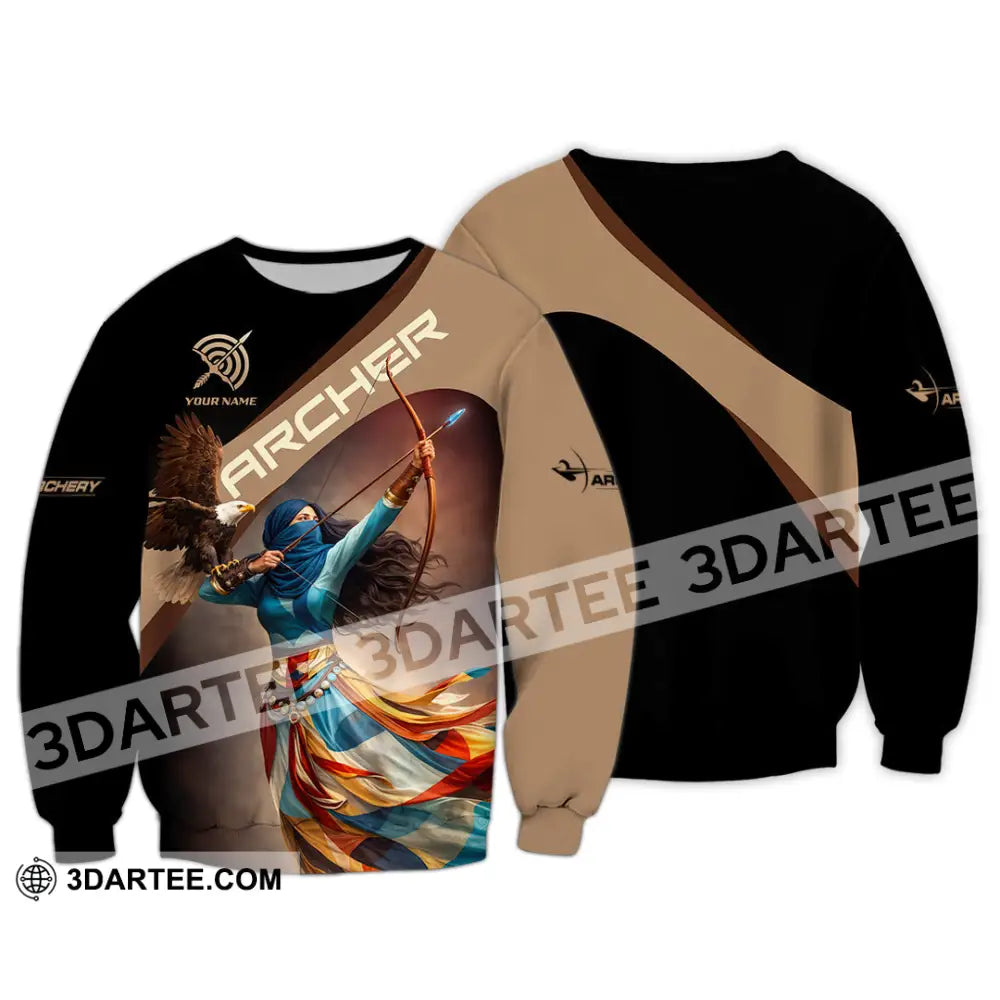 Unisex Shirt - Custom Archer 3D Shirt Long Sleeve / S T-shirt