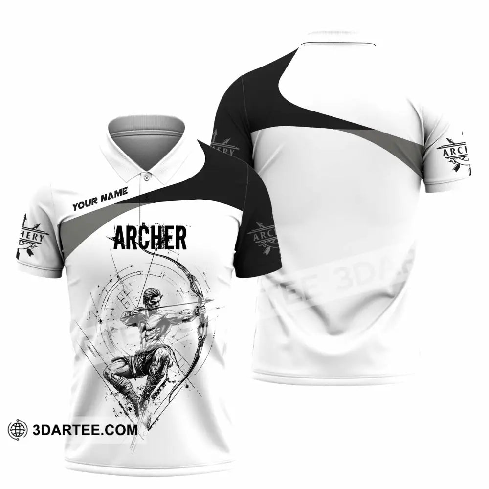 Unisex Shirt - Custom Archer Shirt Polo Shirt / S T-shirt