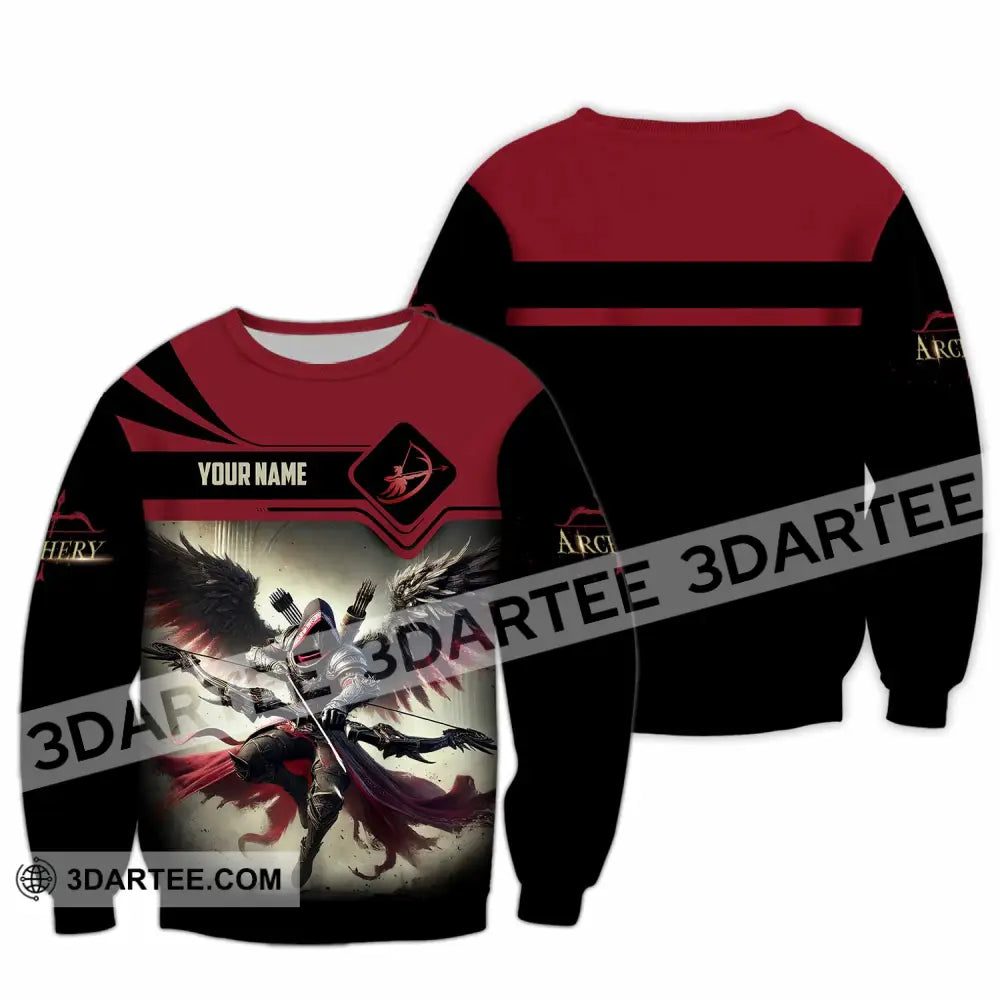 Unisex Shirt - Custom Archery 3D Shirt Long Sleeve / S T-shirt
