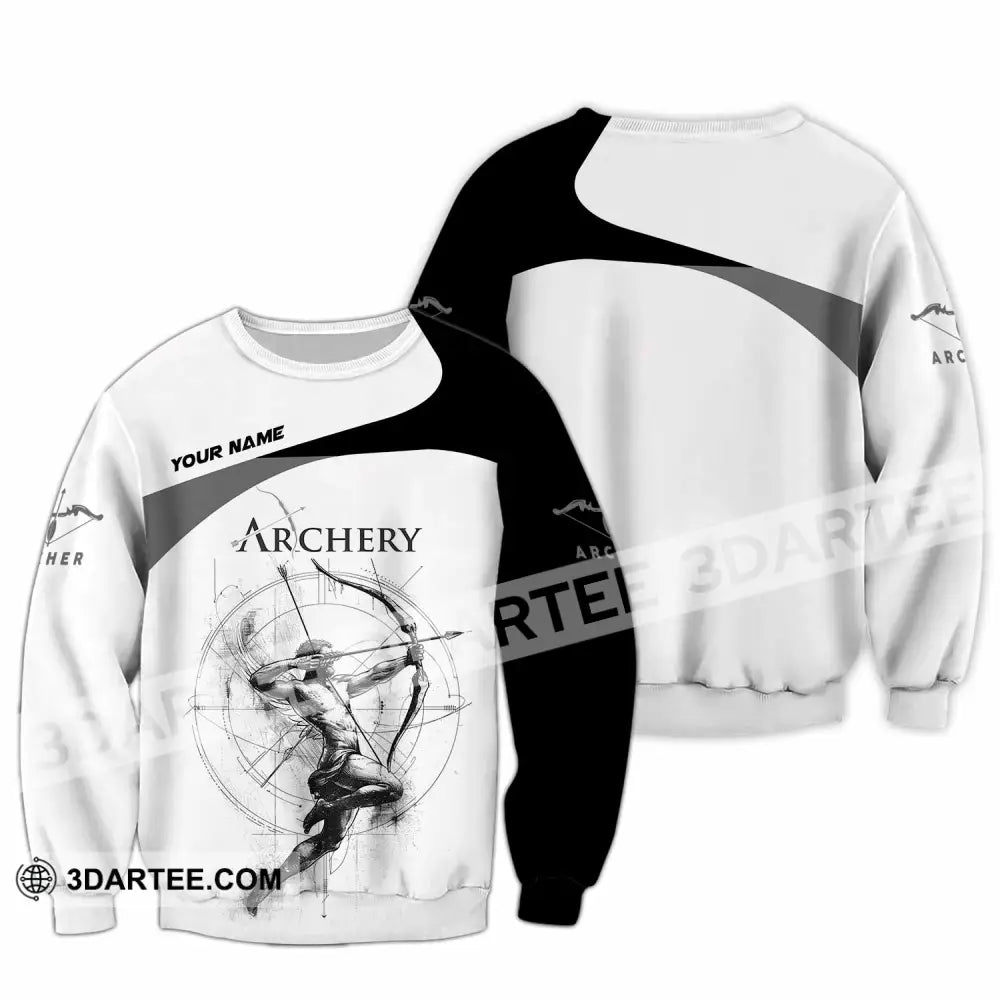 Unisex Shirt - Custom Archery 3D Shirt Long Sleeve / S T-shirt