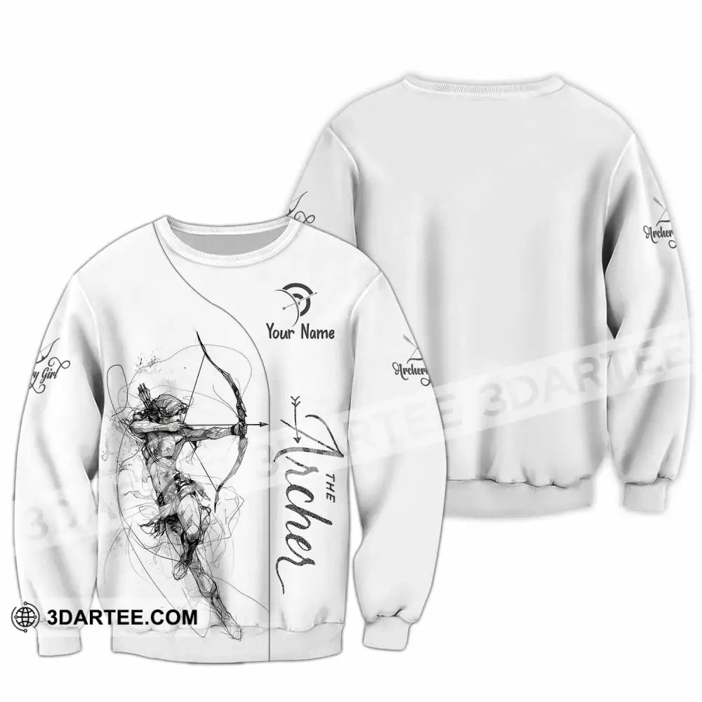Unisex Shirt - Custom Archery 3D Shirt Long Sleeve / S T-shirt