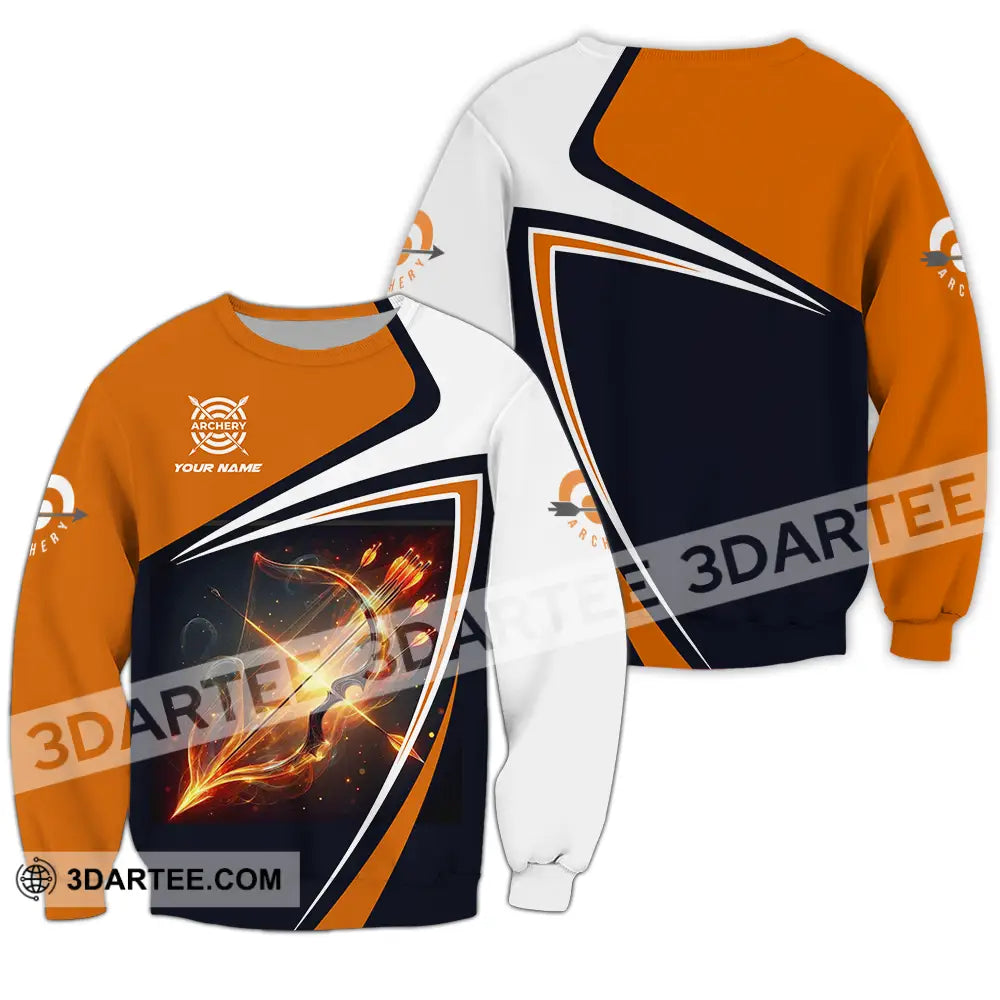 Unisex Shirt - Custom Archery 3D Shirt Long Sleeve / S T-shirt