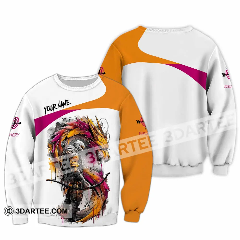 Unisex Shirt - Custom Archery 3D Shirt Long Sleeve / S T-shirt