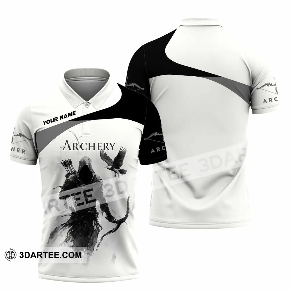 Unisex Shirt - Custom Archery 3D Shirt Polo Shirt / S T-shirt