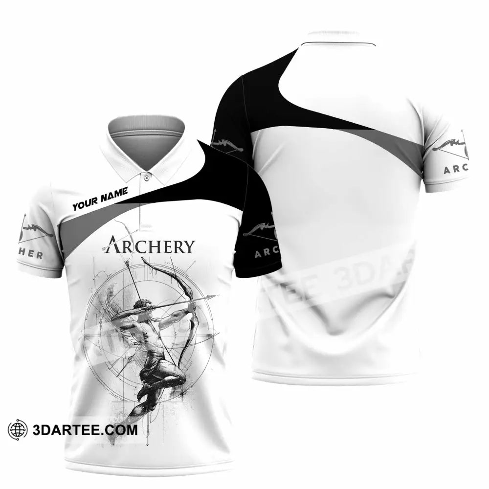 Unisex Shirt - Custom Archery 3D Shirt Polo Shirt / S T-shirt