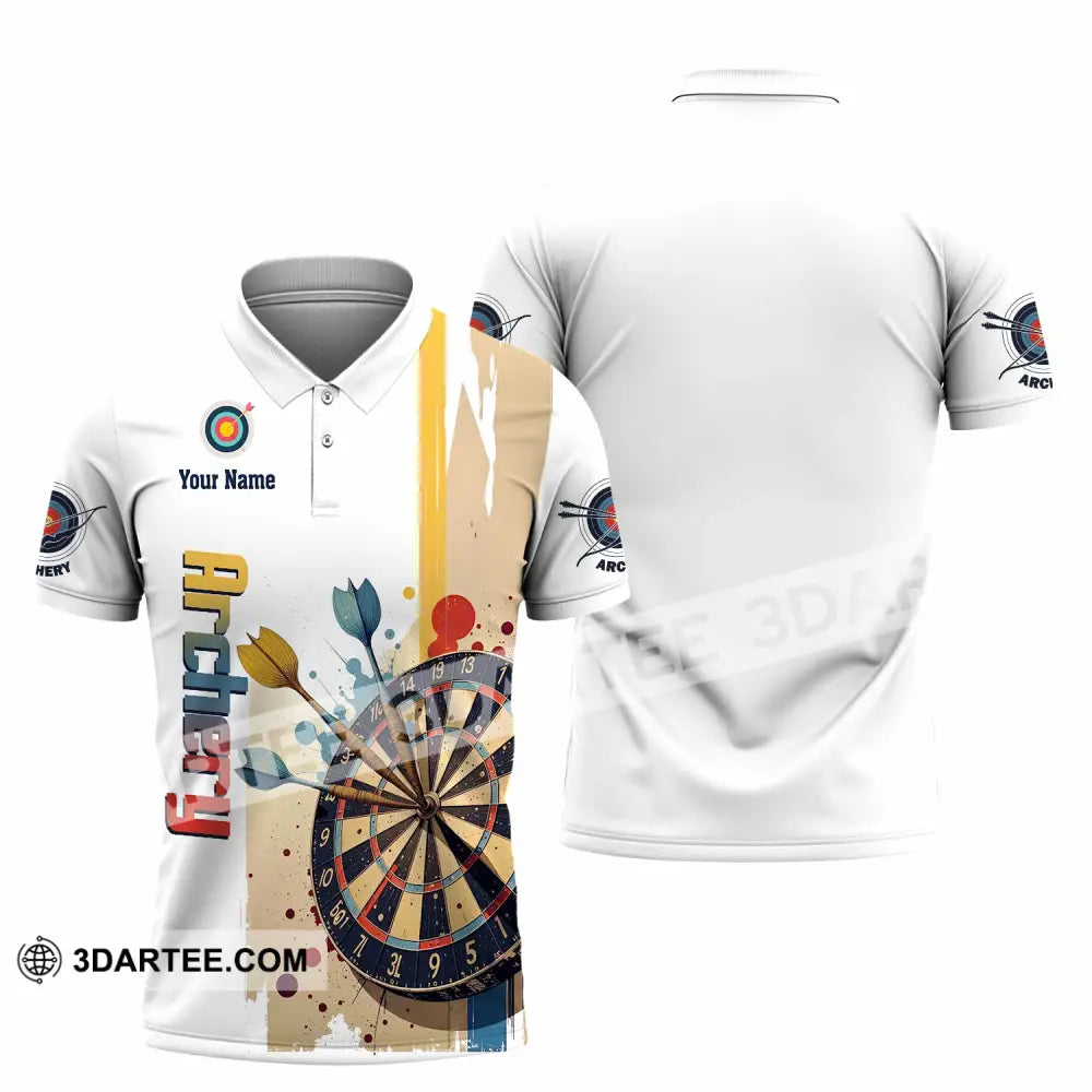 Unisex Shirt - Custom Archery 3D Shirt Polo Shirt / S T-shirt