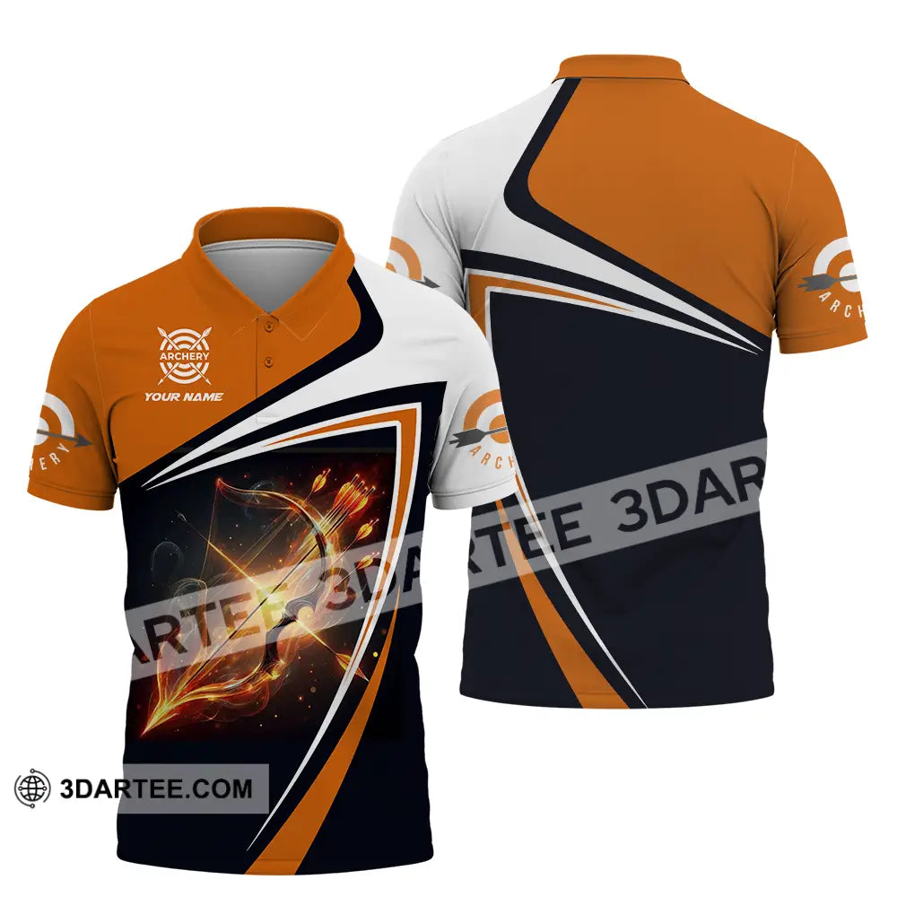 Unisex Shirt - Custom Archery 3D Shirt Polo Shirt / S T-shirt