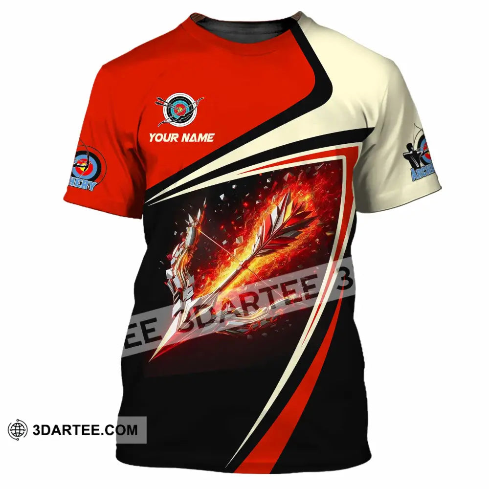 Unisex Shirt - Custom Archery 3D Shirt T-Shirt / S T-shirt