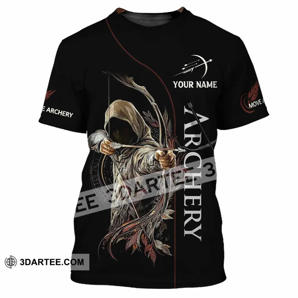 Unisex Shirt - Custom Archery 3D Shirt T-Shirt / S T-shirt