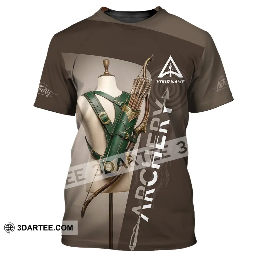 Unisex Shirt - Custom Archery 3D Shirt T-Shirt / S T-shirt