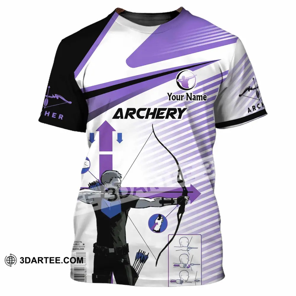 Unisex Shirt - Custom Archery 3D Shirt T-Shirt / S T-shirt