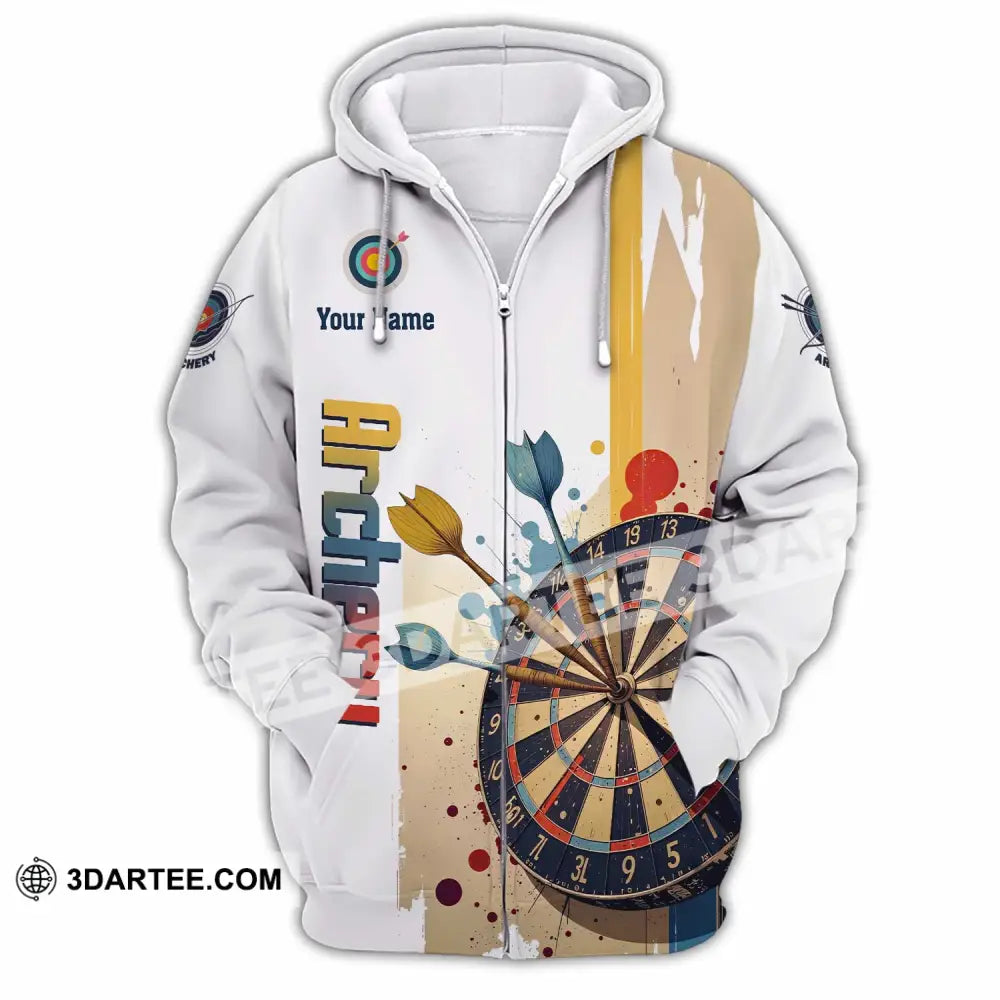 Unisex Shirt - Custom Archery 3D Shirt Zipper Hoodie / S T-shirt