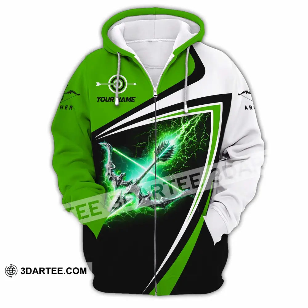 Unisex Shirt - Custom Archery 3D Shirt Zipper Hoodie / S T-shirt