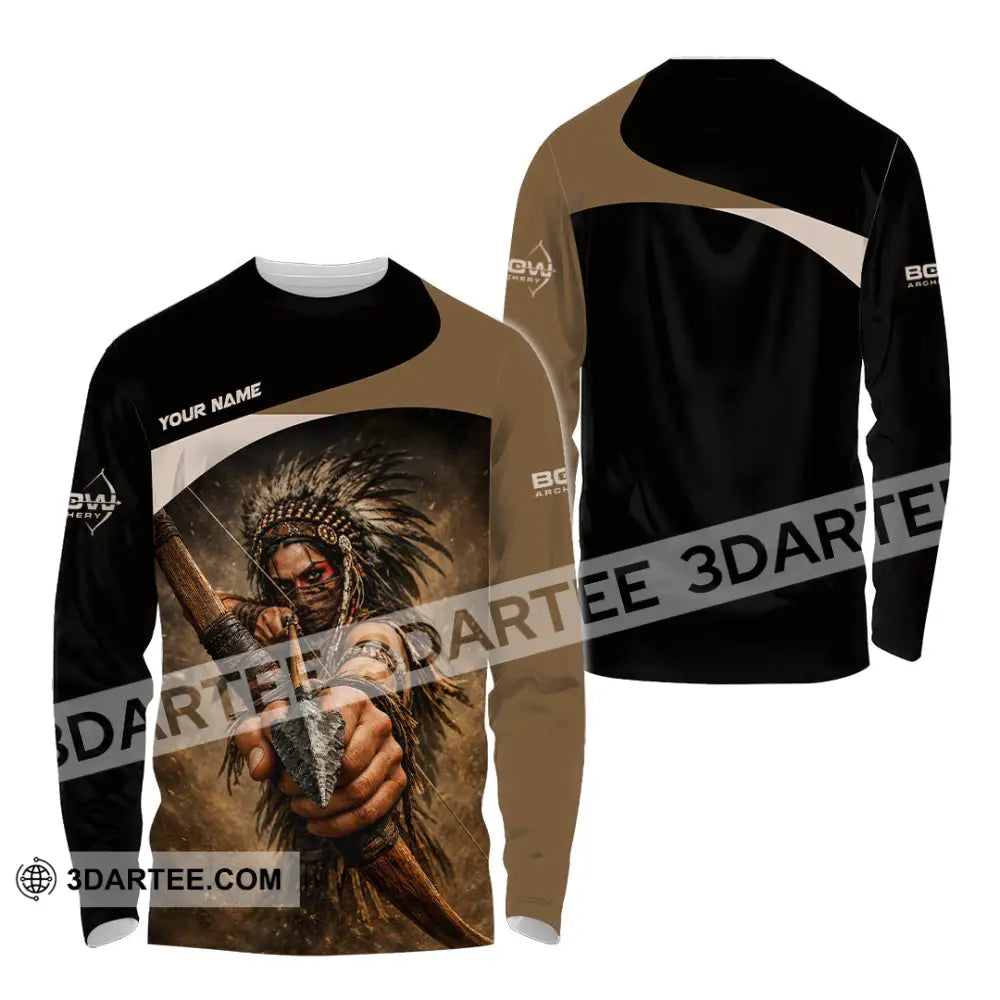 Unisex Shirt - Custom Archery Shirt - Long Sleeve Shirt / S - T-shirt