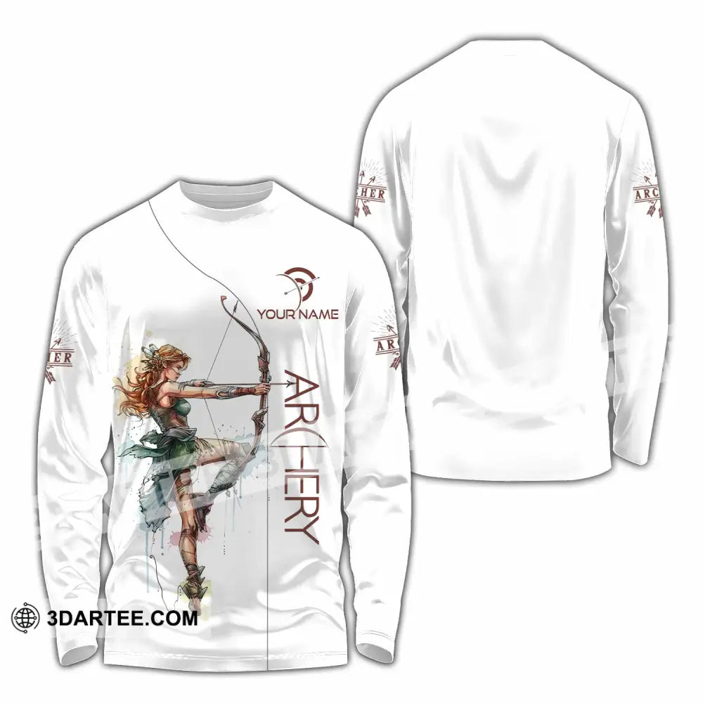 Unisex Shirt - Custom Archery Shirt Long Sleeve Shirt / S T-shirt