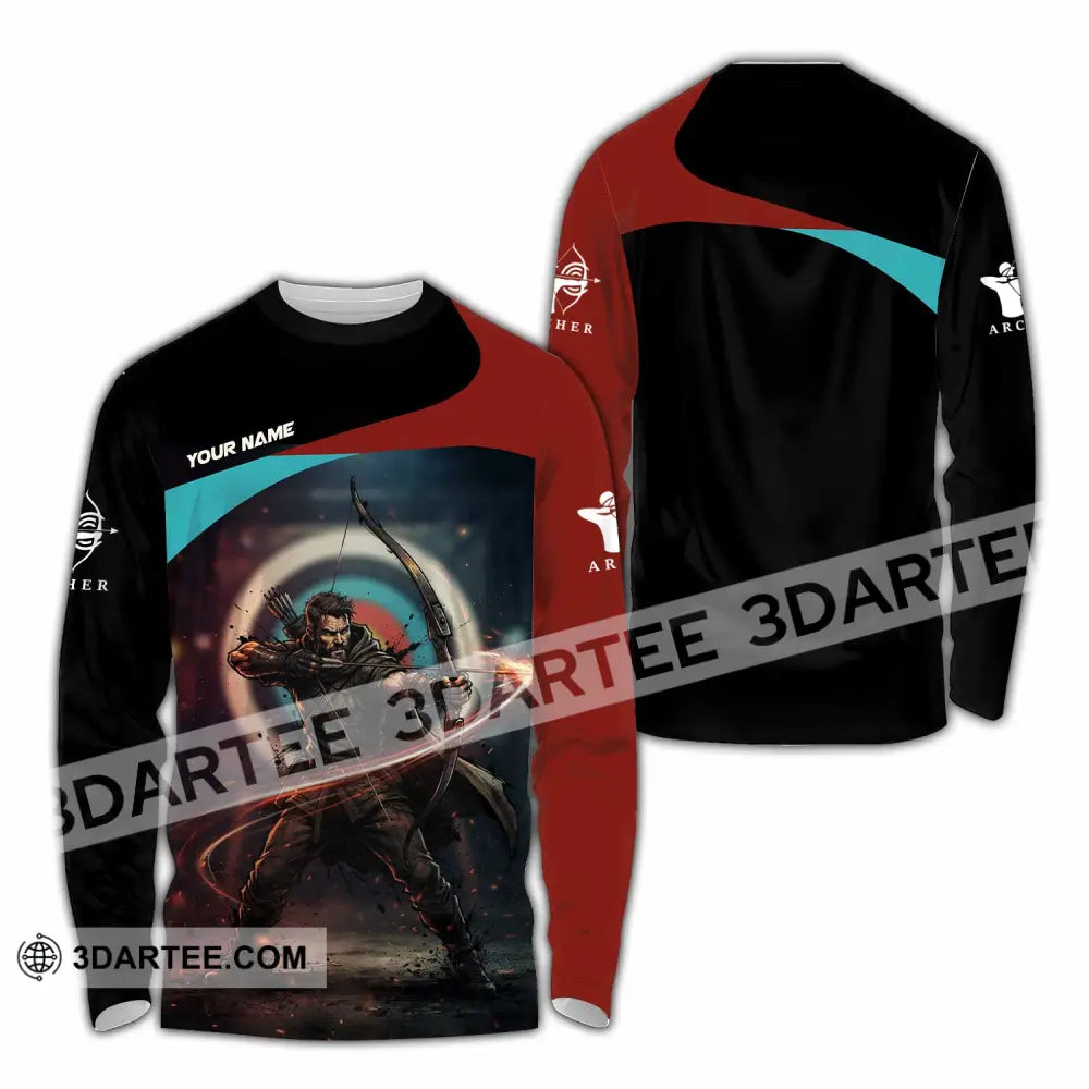 Unisex Shirt - Custom Archery Shirt - Long Sleeve Shirt / S - T-shirt