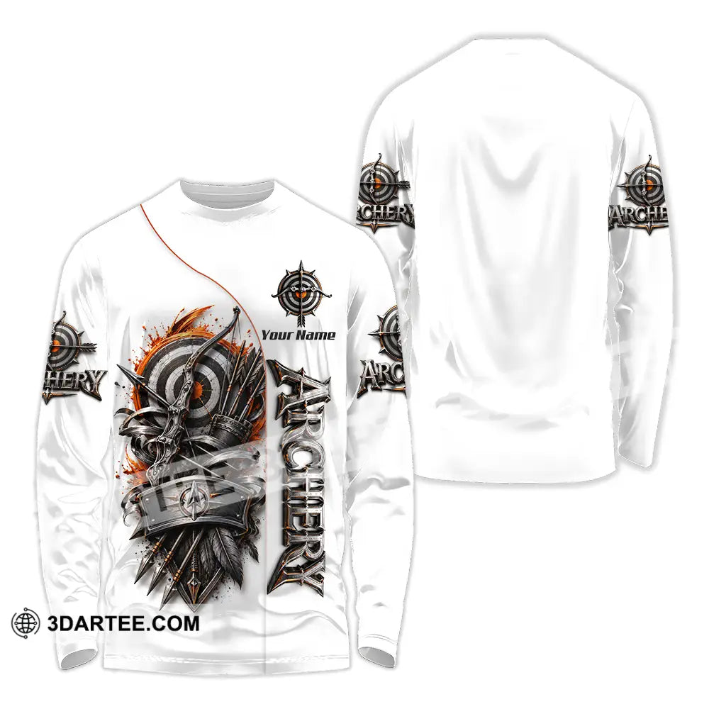 Unisex Shirt - Custom Archery Shirt - Long Sleeve Shirt / S - T-shirt