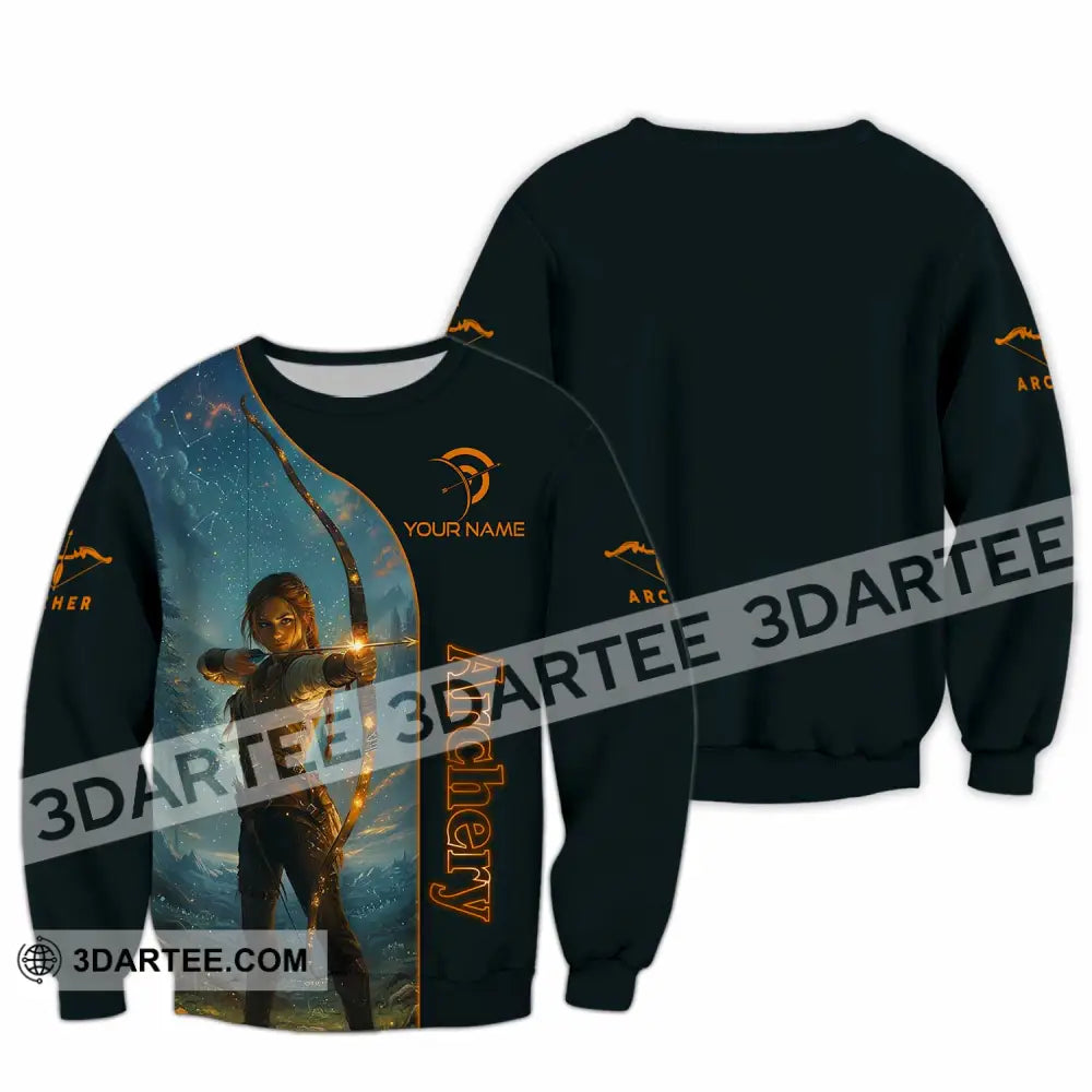 Unisex Shirt - Custom Archery Shirt Long Sleeve / S T-shirt