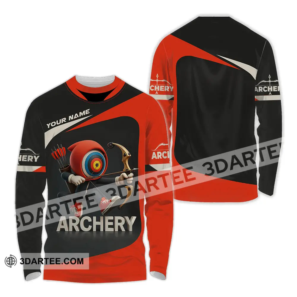 Unisex Shirt - Custom Archery Shirt Long Sleeve Shirt / S T-shirt