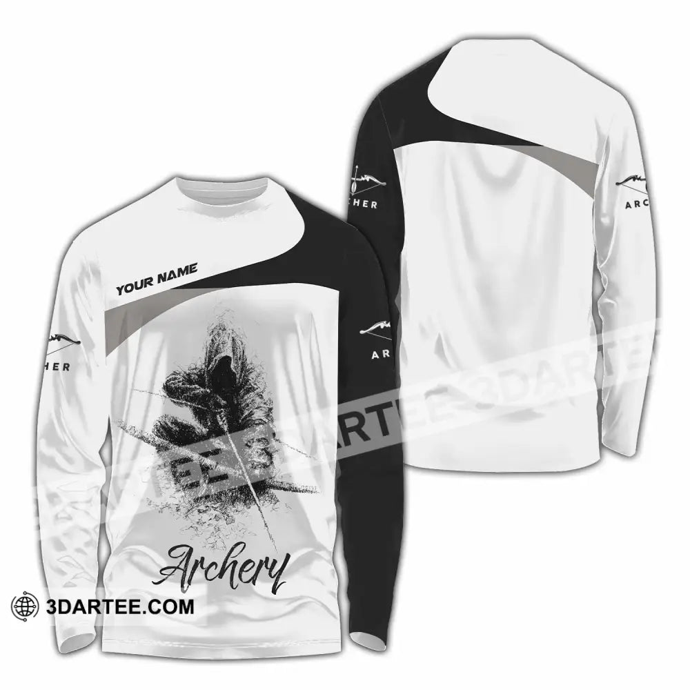 Unisex Shirt - Custom Archery Shirt - Long Sleeve Shirt / S - T-shirt
