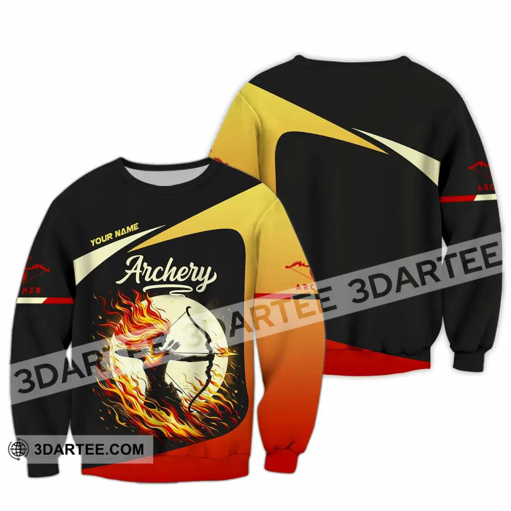 Unisex Shirt - Custom Archery Shirt Long Sleeve / S T-shirt