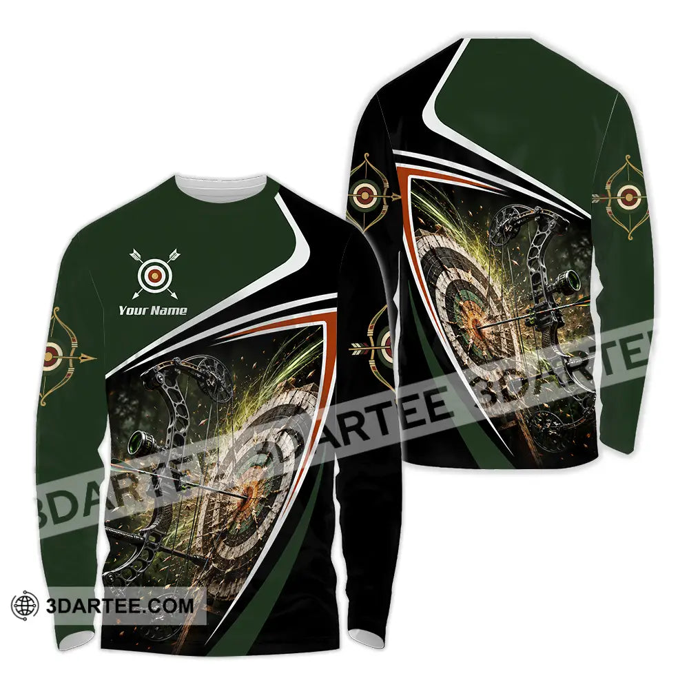Unisex Shirt - Custom Archery Shirt - Long Sleeve Shirt / S - T-shirt