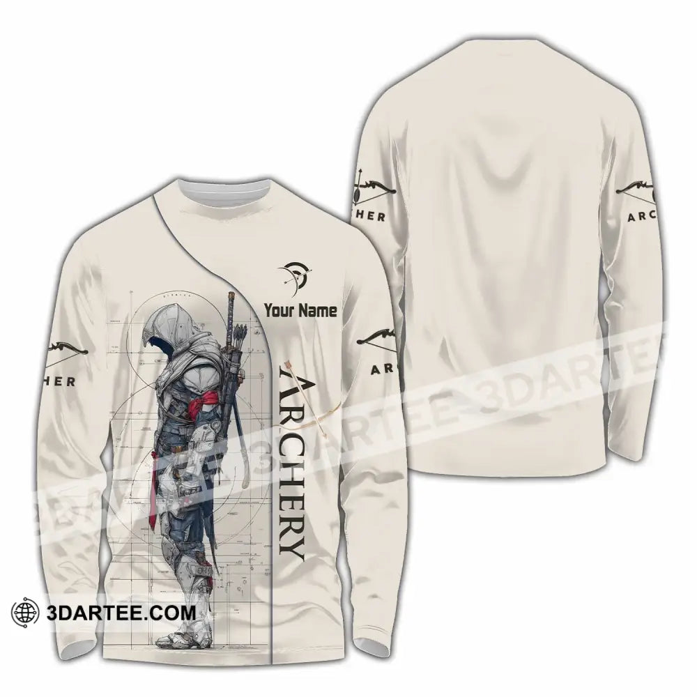 Unisex Shirt - Custom Archery Shirt - Long Sleeve Shirt / S - T-shirt
