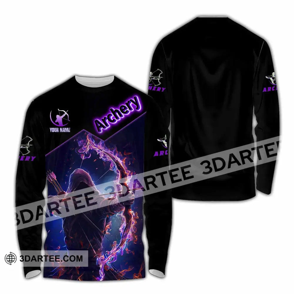 Unisex Shirt - Custom Archery Shirt Long Sleeve Shirt / S T-shirt