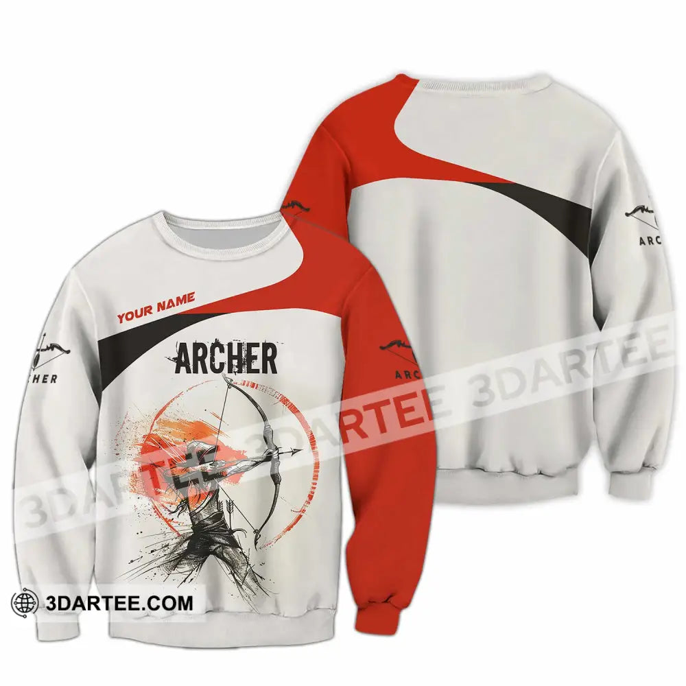 Unisex Shirt - Custom Archery Shirt Long Sleeve / S T-shirt