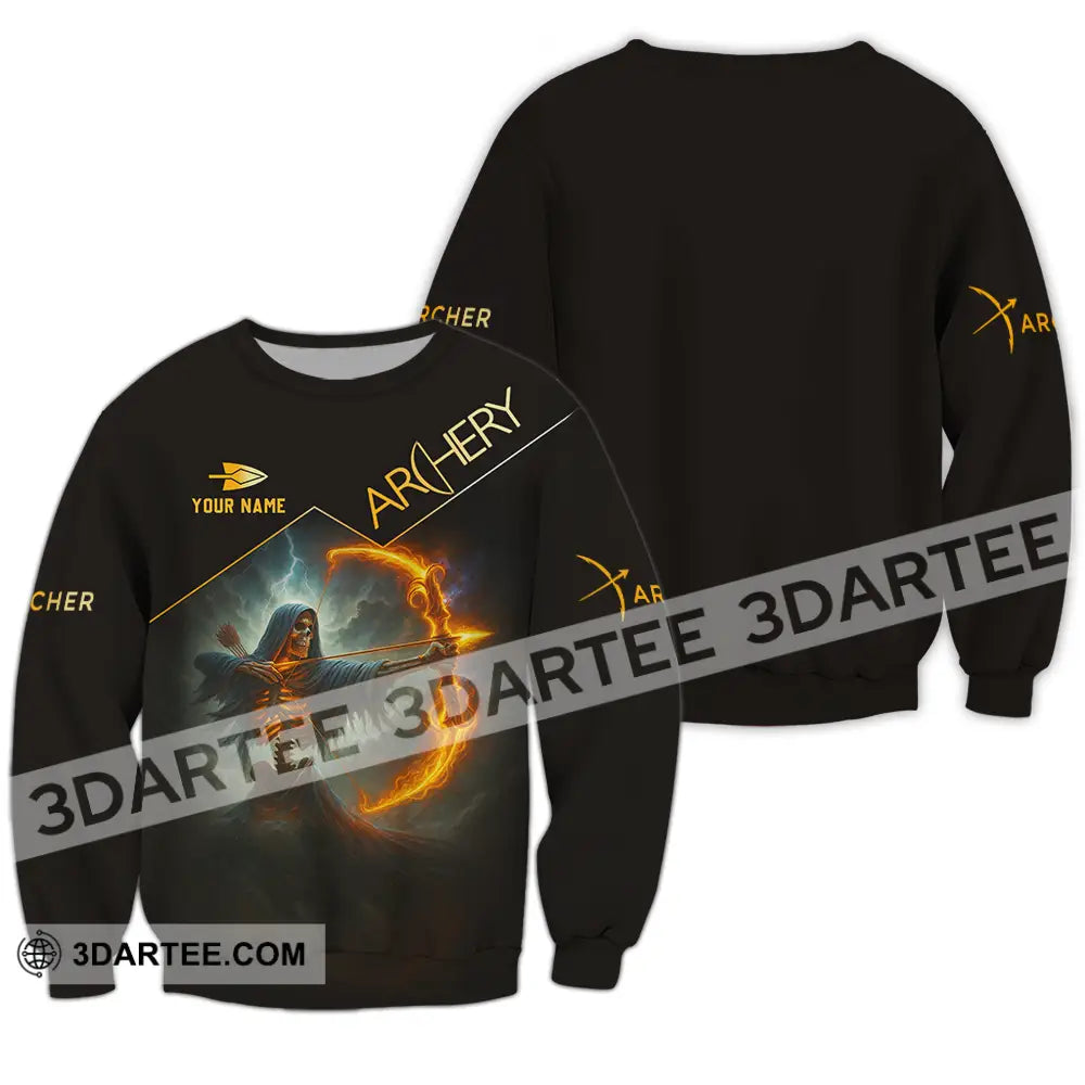 Unisex Shirt Custom Archery Shirt Long Sleeve / S T shirt