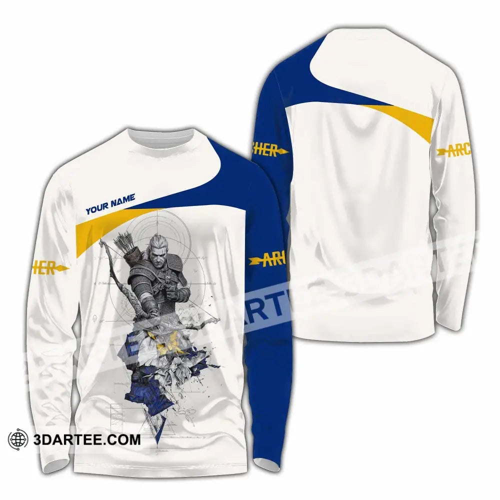 Unisex Shirt - Custom Archery Shirt - Long Sleeve Shirt / S - T-shirt