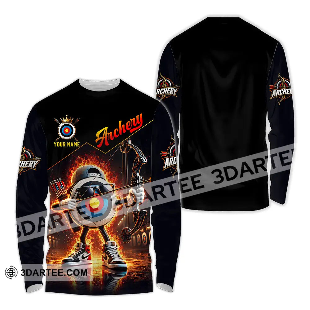 Unisex Shirt - Custom Archery Shirt - Long Sleeve Shirt / S - T-shirt