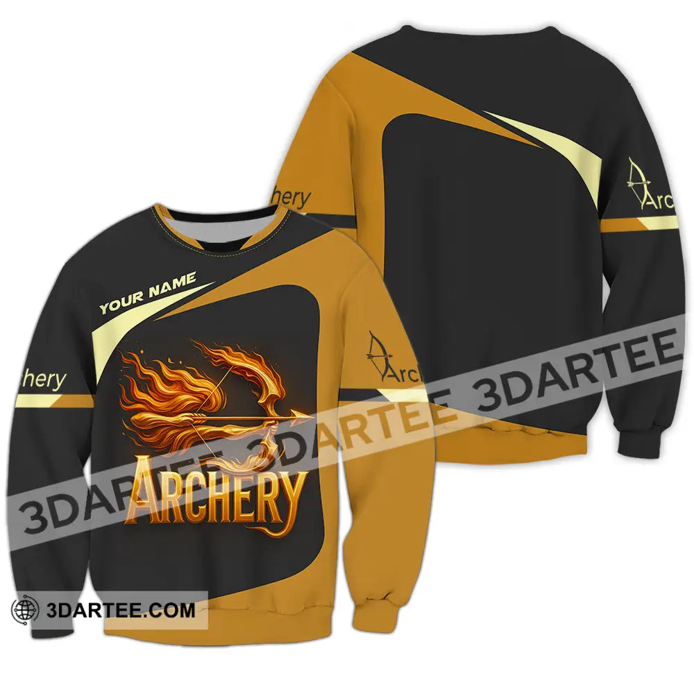 Unisex Shirt Custom Archery Shirt Long Sleeve / S T shirt