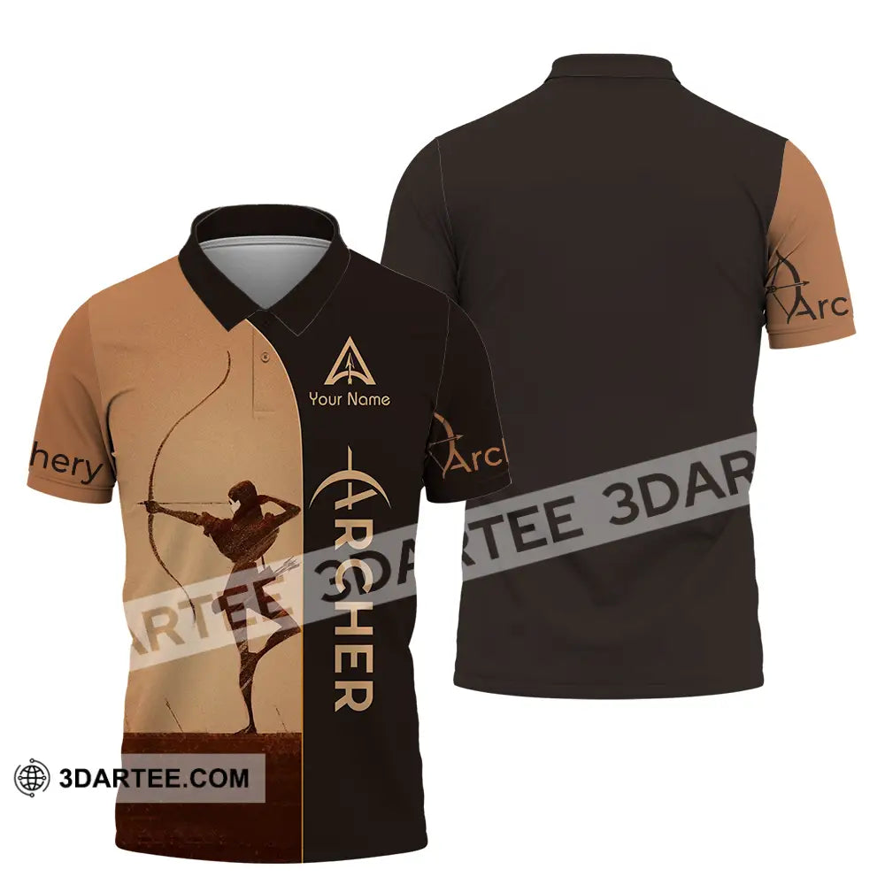 Unisex Shirt Custom Archery Shirt Polo Shirt / S T shirt