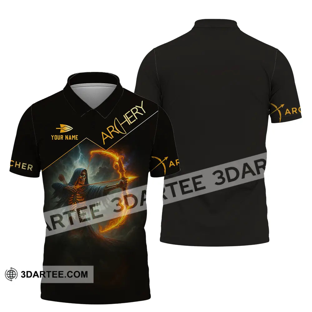 Unisex Shirt Custom Archery Shirt Polo Shirt / S T shirt