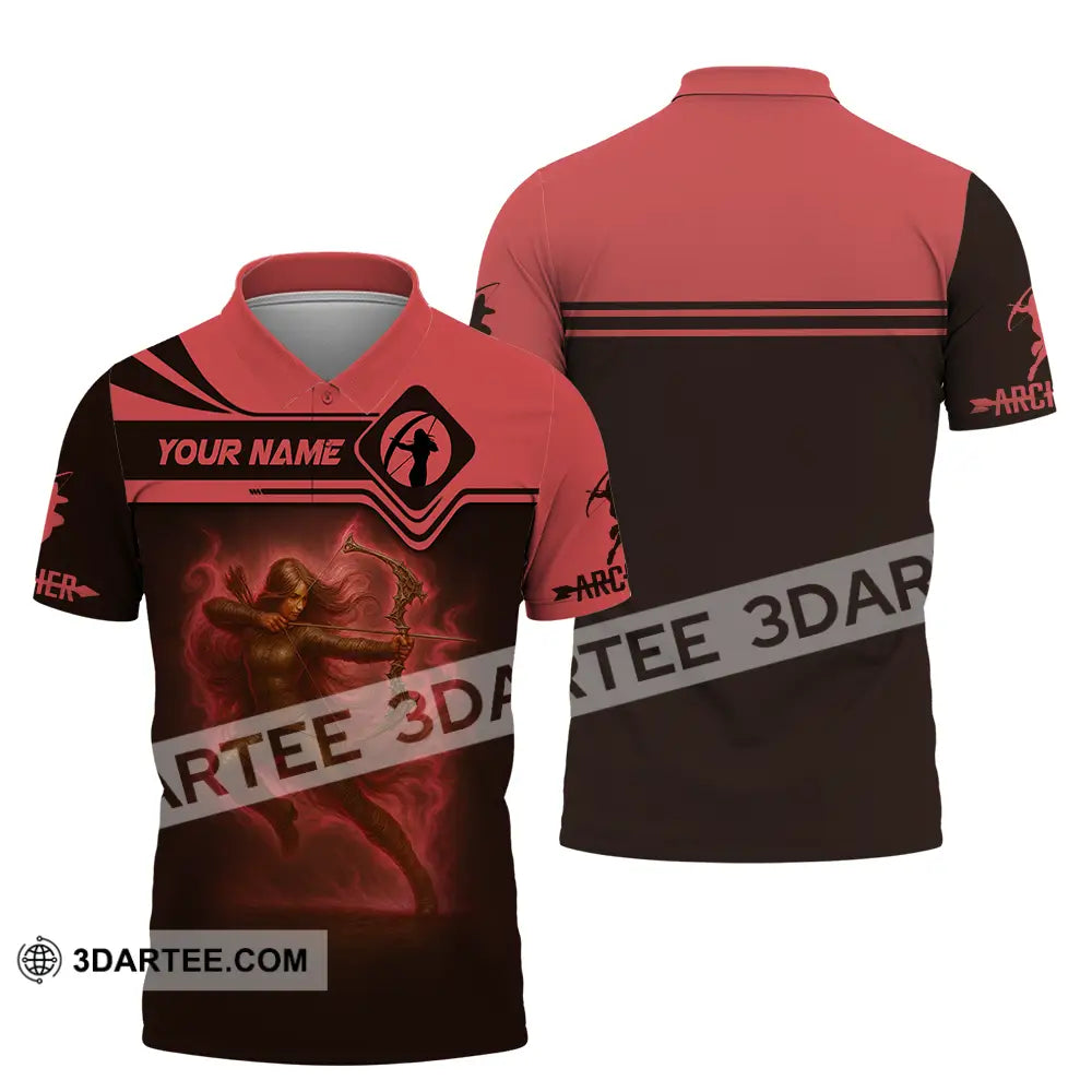 Unisex Shirt Custom Archery Shirt Polo Shirt / S T shirt