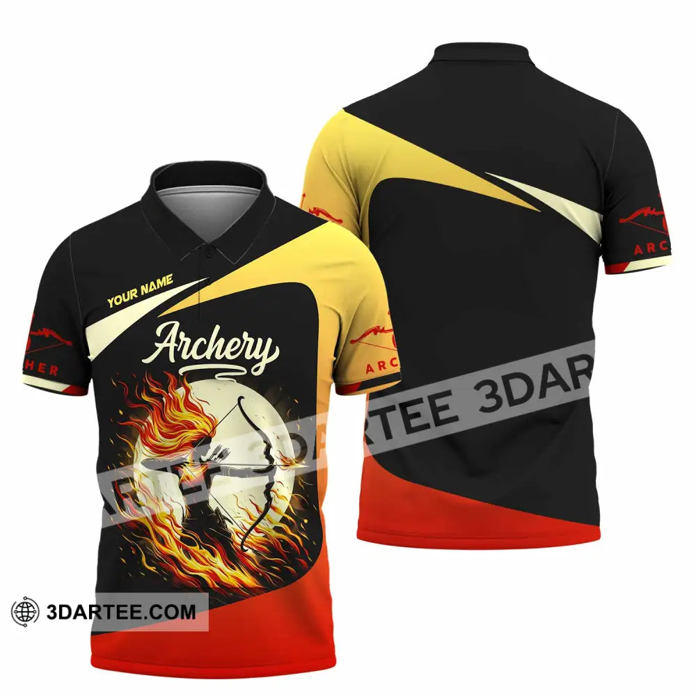 Unisex Shirt - Custom Archery Shirt Polo Shirt / S T-shirt