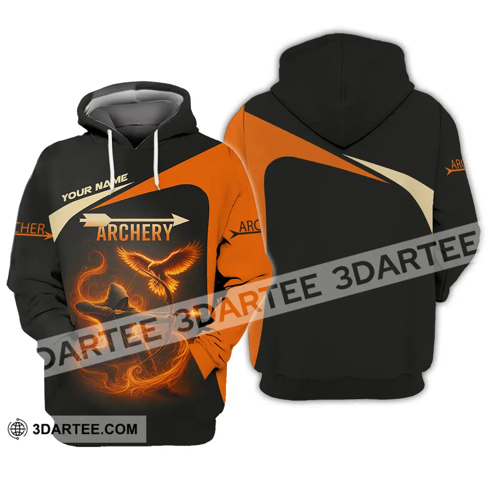 Unisex Shirt Custom Archery Sport Lover Shirt Hoodie / S T shirt