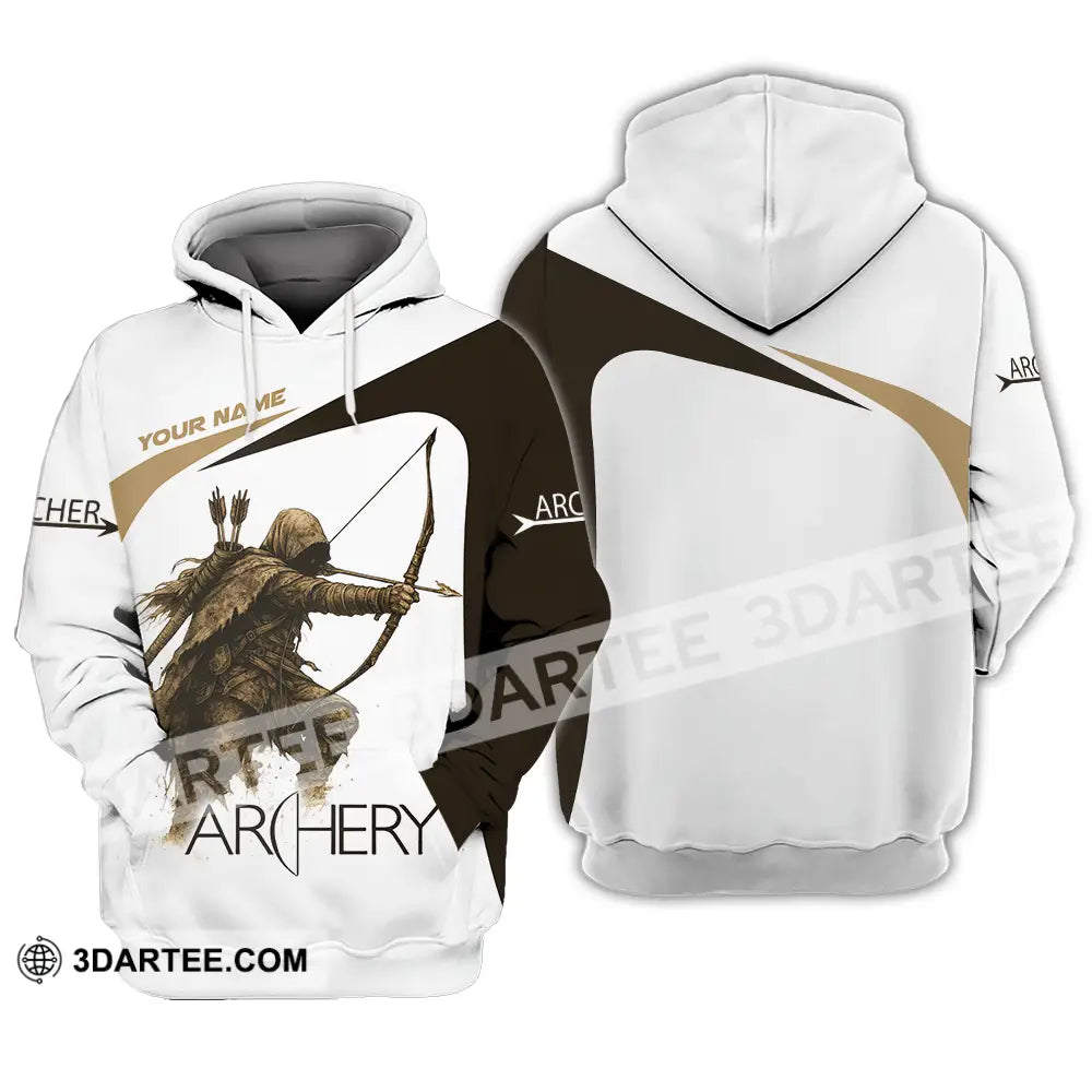 Unisex Shirt Custom Archery Sport Lover Shirt Hoodie / S T shirt