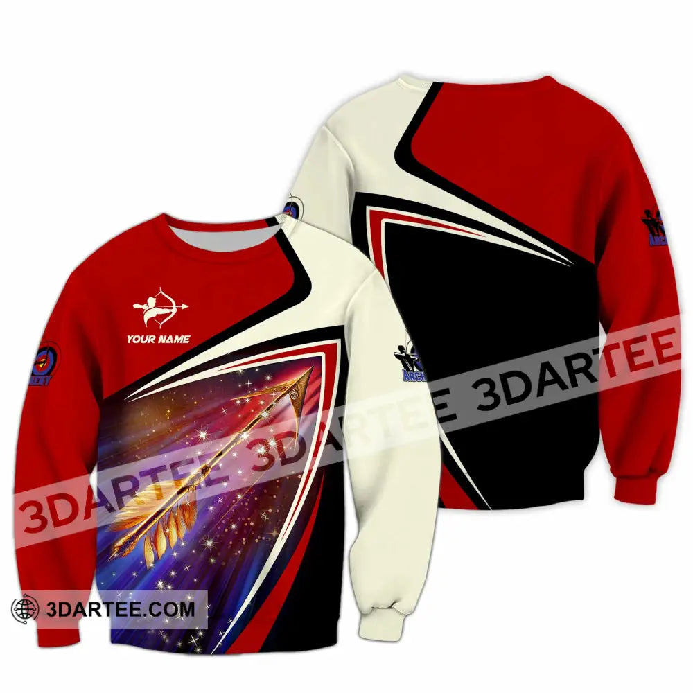 Unisex Shirt - Custom Archery Sport Lover Shirt Long Sleeve / S T-shirt