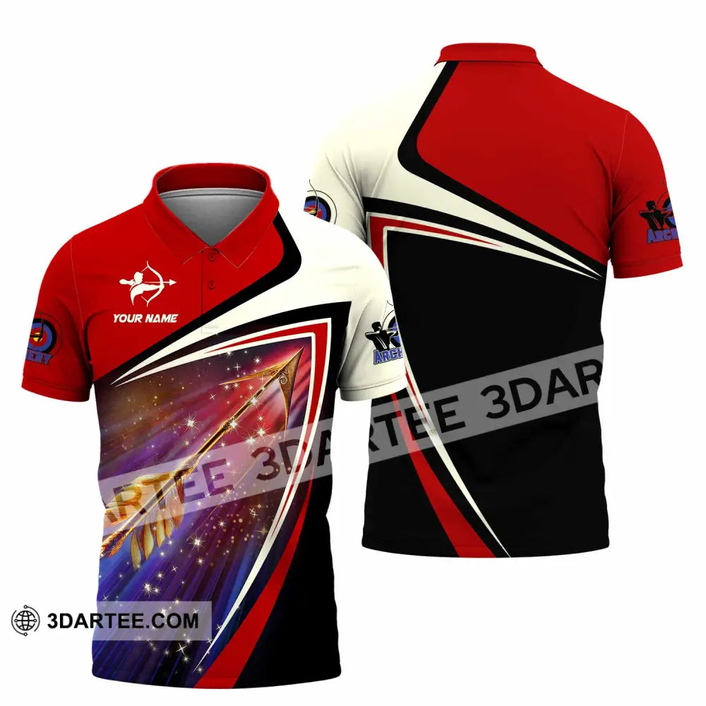 Unisex Shirt - Custom Archery Sport Lover Shirt Polo Shirt / S T-shirt