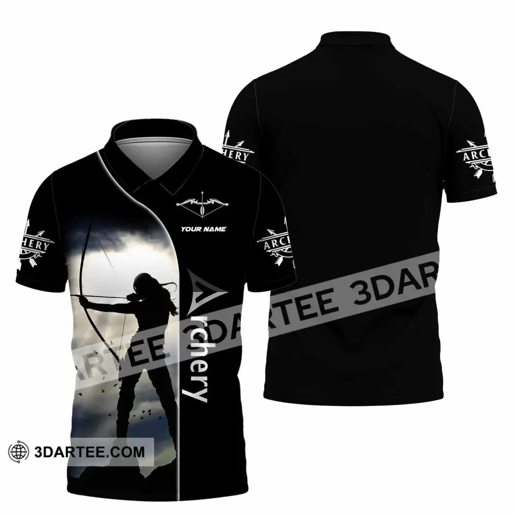Unisex Shirt - Custom Archery Sport Lover Shirt Polo Shirt / S T-shirt