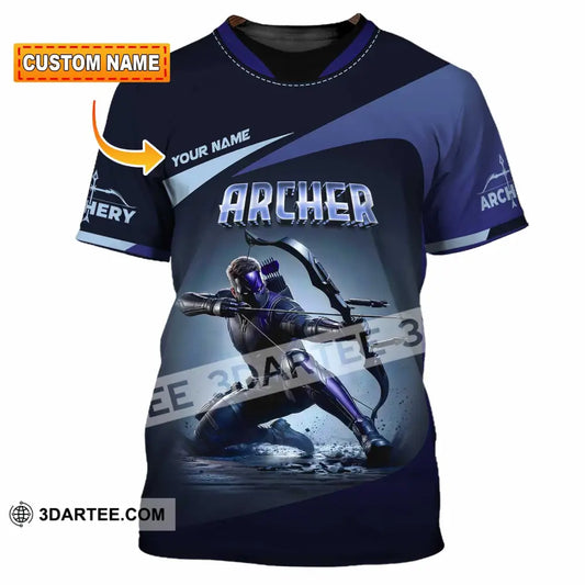 Unisex Shirt - Custom Archery Warrior Sport Shirt T-shirt