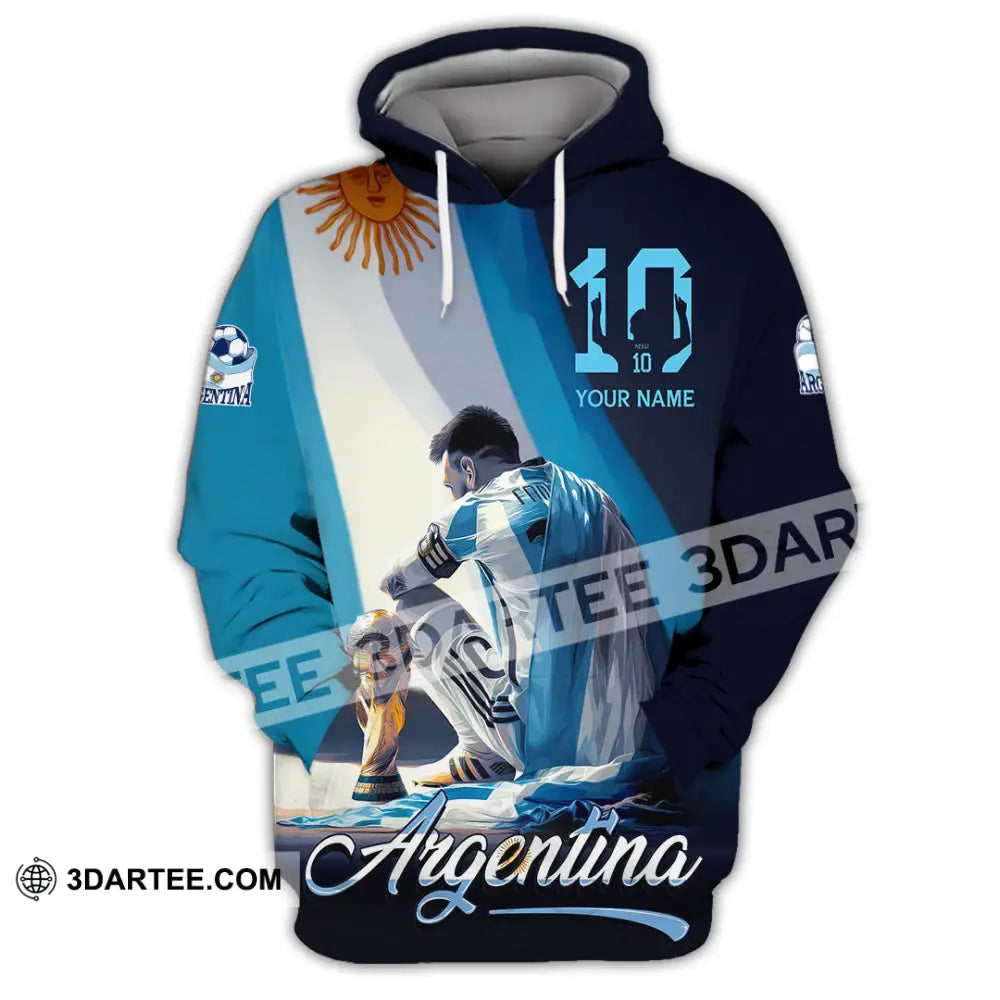 Unisex Shirt - Custom Argentina 3D Shirt Hoodie / S T-shirt