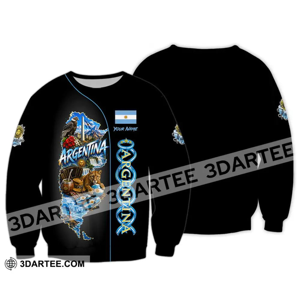 Unisex Shirt - Custom Argentina Shirt - Long Sleeve / S - T-shirt