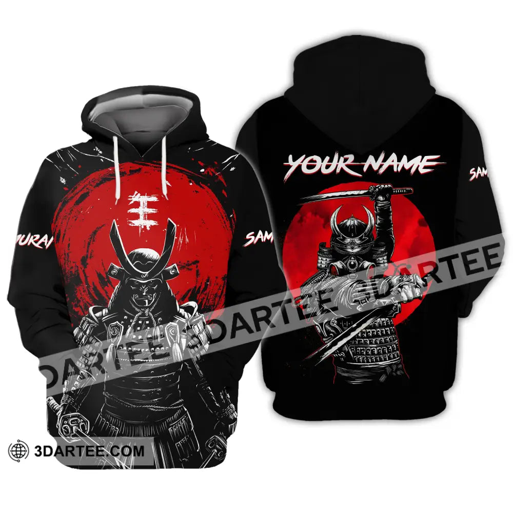 Unisex Shirt - Custom Armor Samurai Name Hoodie / S T-Shirt