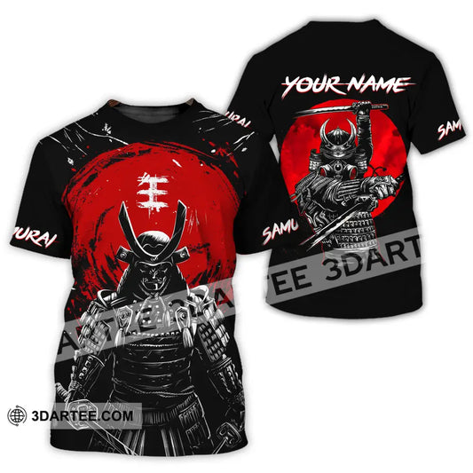 Unisex Shirt - Custom Armor Samurai Name T-Shirt / S T-Shirt